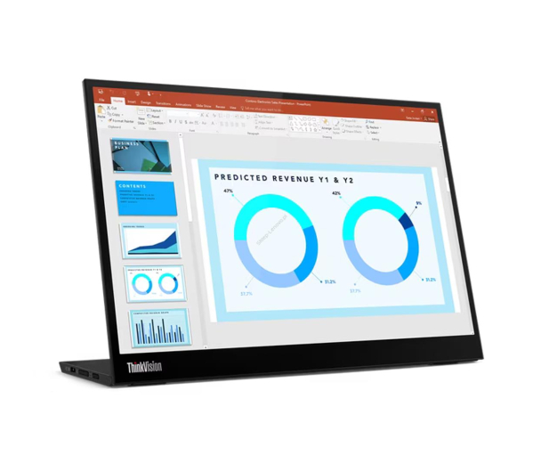 Lenovo ThinkVision M14d - 1145574 - zdjęcie 2